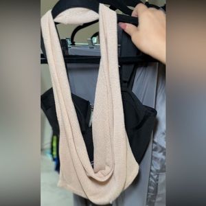 Nude/cream crop top pretty little thing